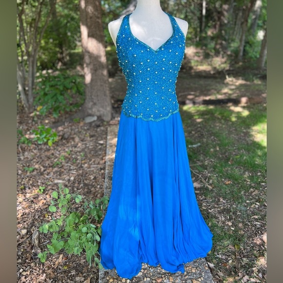 Jovani Blue formal dress size 14​ - Picture 3 of 9